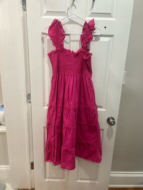 Hill House Home Ellie Nap Dress - Bright Pink